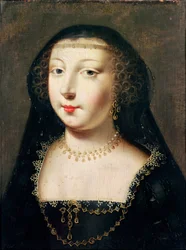 Retrato de Gabrielle d&39;Estrees